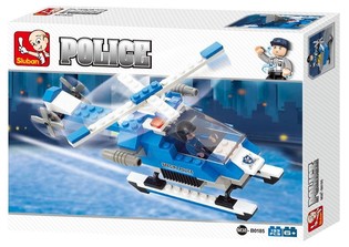Sluban 警察ヘリコプター M38-B0185 (1個)