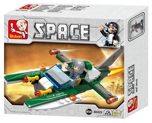 Sluban スペースエアクラフト M38-B0322 (1個)