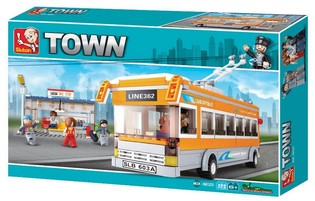 Sluban トロリーバス M38-B0332 (1個)