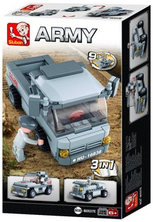 Sluban 兵員輸送車 3in1 M38-B0537E (1個入)