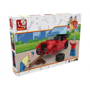 Sluban パットとマット 車のブロックセット (1個)