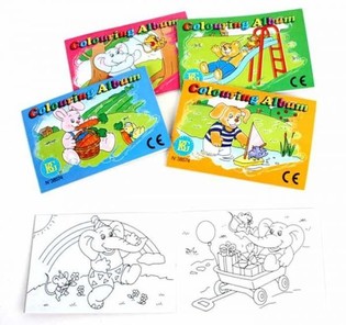 ミニ塗り絵セット ミックス (48冊入)