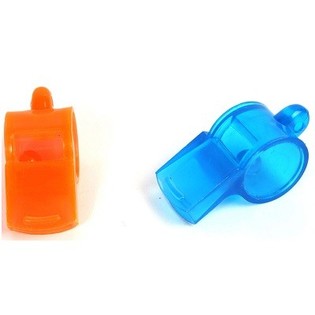 大型透明ホイッスル、5.5 cm (48個入)