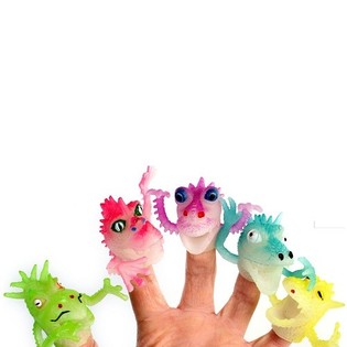 フィンガーパペット モンスター (48個セット)