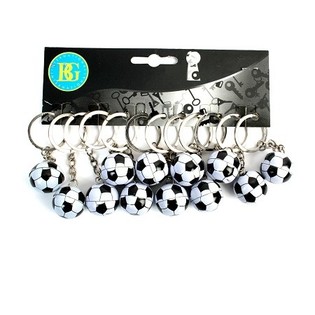 サッカーキーホルダー (12個入)