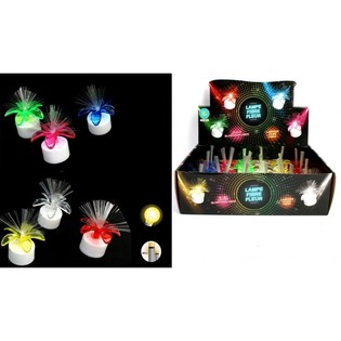光るLEDフラワー ディスプレイ付 (24個セット)