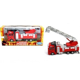 大型メタル製プルバック消防車（2個セット）