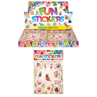 ファンステッカー FUN STICKERS &ndash; モデル：フェアリー（120枚入）