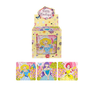プリンセスパズル、13x12 cm ディスプレイボックス入り（108個入り）