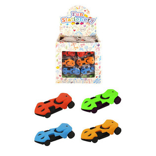 消しゴム モダン スポーツカー ディスプレイ付 (96個入)