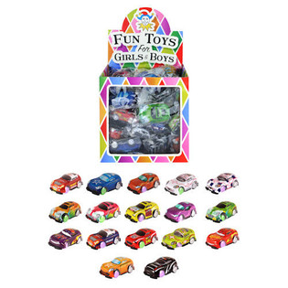 ミニ プルバックカー ディスプレイボックス入り (48個セット)