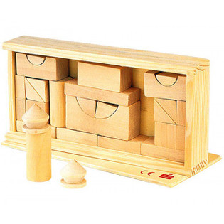 **超激安** 木製積み木セット 27ピース (24個入)