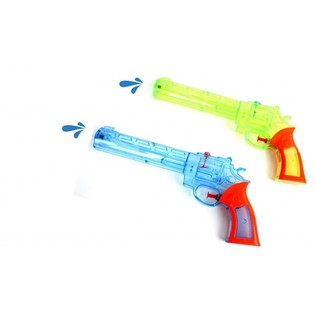 ピストル型大型水鉄砲、28cm (24個セット)