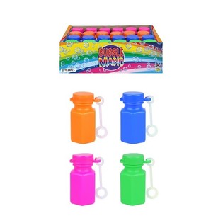 ミニシャボン玉、15ML ディスプレイ入り (24個入)