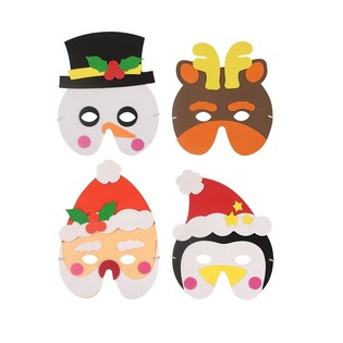クリスマス フォームマスク ミックス (24枚入)