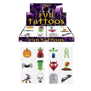 おもしろタトゥー &ndash; ハロウィンモデル (96枚入)