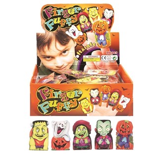 ハロウィン 怖い指人形 フィギュア ディスプレイ入り (96個)