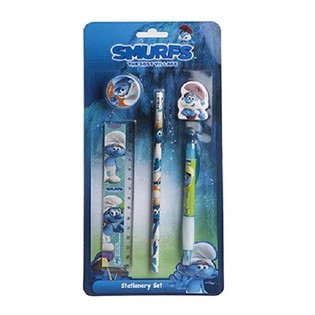 スマーフ 文房具5点セット (12個入り)
