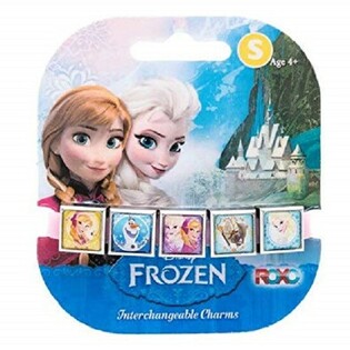 アナと雪の女王 ブレスレット 5つの付け替えチャーム付き (24個入)