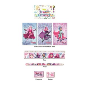 SUPER GIRLS ステーショナリー5点セット (24個入)