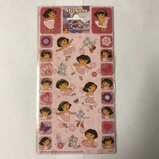 ステッカー：ドーラ、サイズ 20 x 10 cm (10枚)