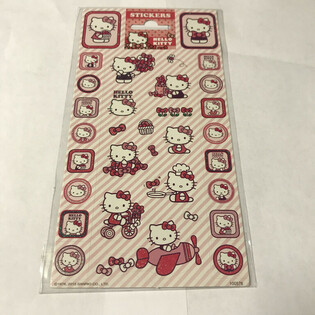 ハローキティ ステッカー - 20 x 10 cm (10枚セット)