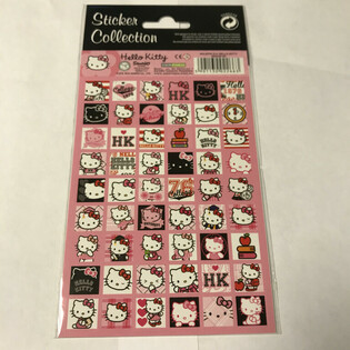 ハローキティ ステッカー - サイズ 20 x 10 cm (10枚入)