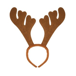 クリスマス トナカイ カチューシャ - ブラウン (24個)