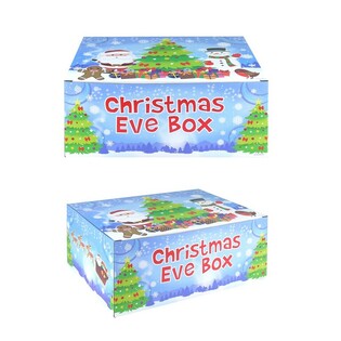 クリスマスギフトボックス サイズ 35 x 25 x 15 CM (1個)