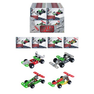 メタルビルド レーシングカー 組み立てキット - ディスプレイ付 (24個入)