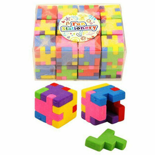 立体パズル消しゴム キューブ (24個入)