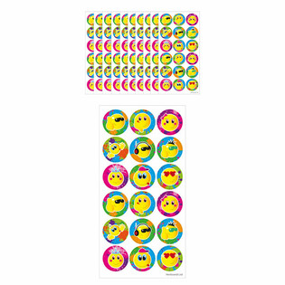 ファンステッカー &ndash; スマイル 1シート18枚入 (10枚セット)