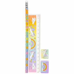 ユニコーン お絵かき・文房具4点セット (24個入)