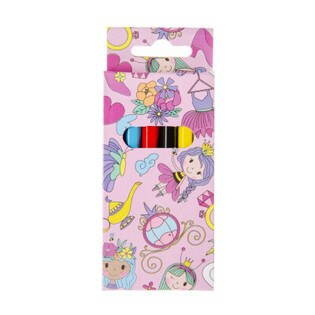 6色色鉛筆セット - プリンセス（24個セット）