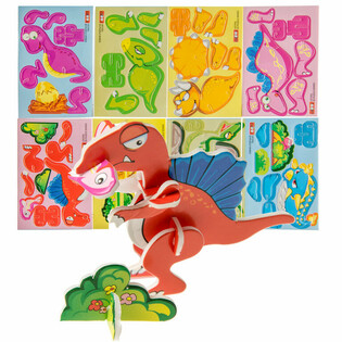 3D恐竜パズル（48個セット）