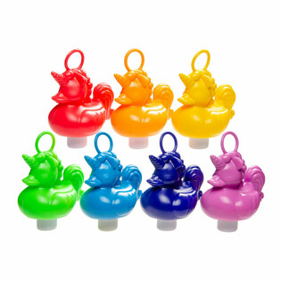 ユニコーン 釣りアヒル - ミックスカラー - 12 Cm (21個入)