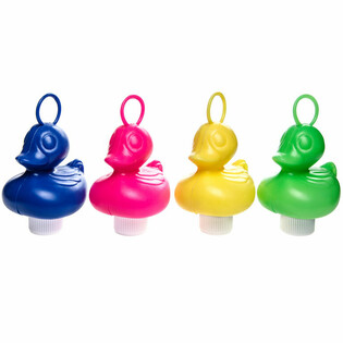 アヒル釣りゲーム - ミックスカラー - 12 cm (16個入)
