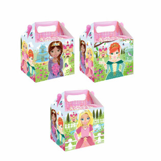 メニューボックス &ndash; プリンセス &ndash; 14 x 9.5 x 18 cm (12個入)