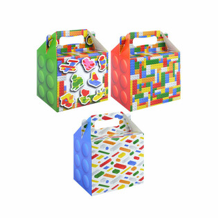 メニューボックス &ndash; ブロック &ndash; 14 x 9.5 x 18 Cm (24個入)