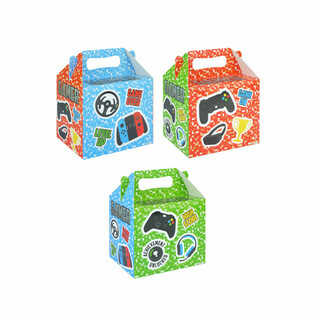 メニューボックス &ndash; ゲーマー &ndash; 14 x 9.5 x 18 cm (24個入)