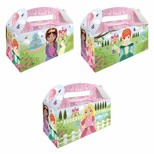 メニューボックス &ndash; プリンセス &ndash; 22.5 x 9.5 x 18 cm (12個入)