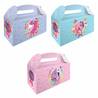 メニューボックス &ndash; ポニー &ndash; 22.5 x 9.5 x 18 Cm (12個セット)