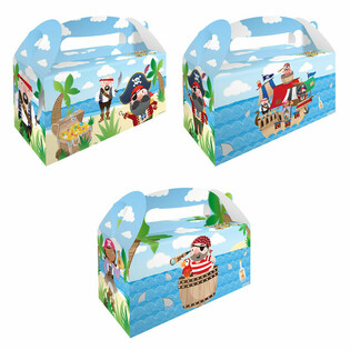メニューボックス &ndash; パイレーツ &ndash; 22.5 x 9.5 x 18 cm (12個入)
