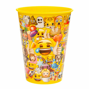 絵文字 ドリンクカップ / アイスクリームカップ - 260 ml (12個入)