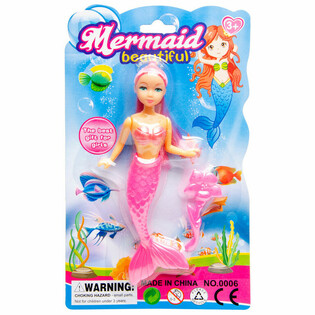 MERMAID 台紙付き マーメイド人形 (12個セット)