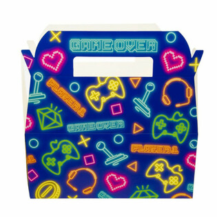 キッズミールボックス ゲーマーデザイン - 22.5 x 12 x 9.5 cm (24個入)