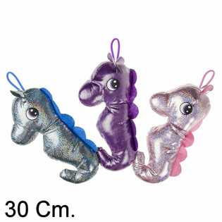 ぬいぐるみのタツノオトシゴ、30 cm - ミックスカラー