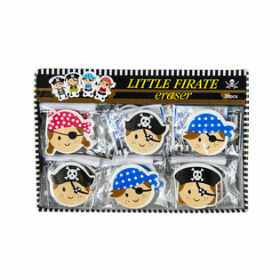 海賊消しゴムディスプレイ（30個入り）