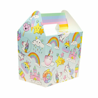 ユニコーン キッズメニューボックス/プチギフトボックス 14x10x17cm (12個入)