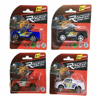 カッコいい レーシング ピックアップトラック 台紙付き (24個入)